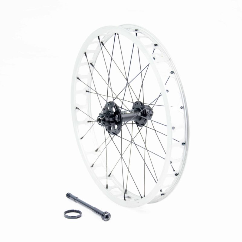 Roue arrière WAW Hashtagg Edition Noire 19'' Disc + Axe & Ecrou – Image 6